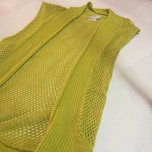 Adore Knit lime green Cardigan